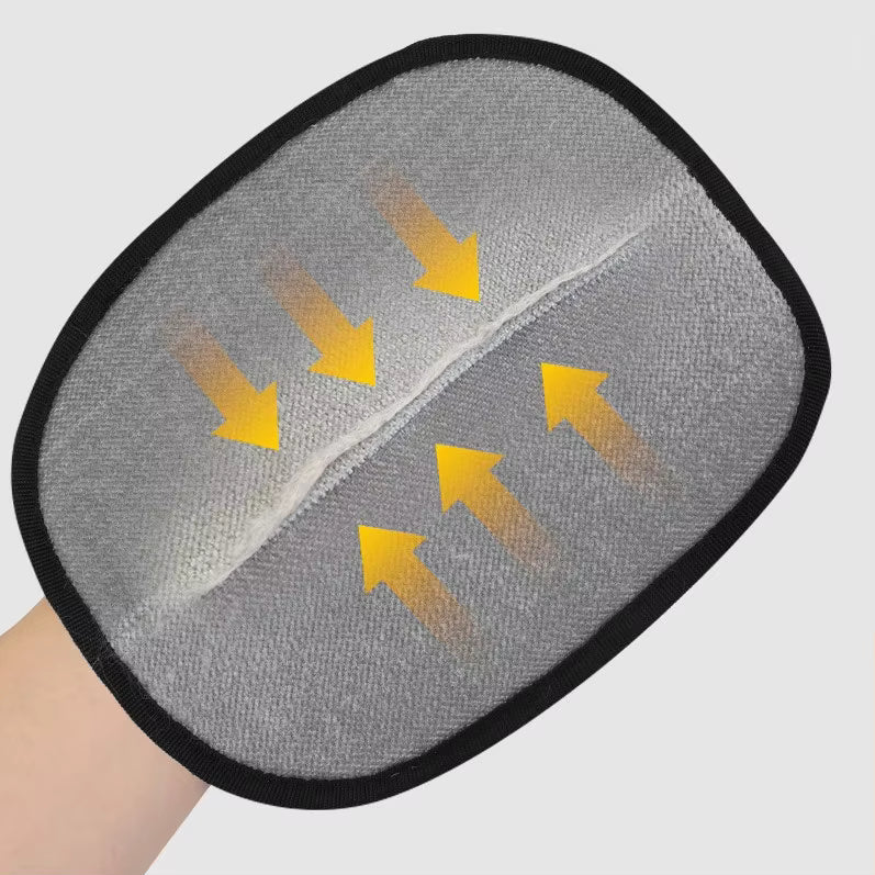 Pet electrostatic hair removal gloves
