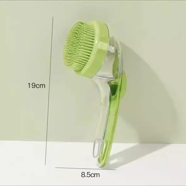 Pet bath brush