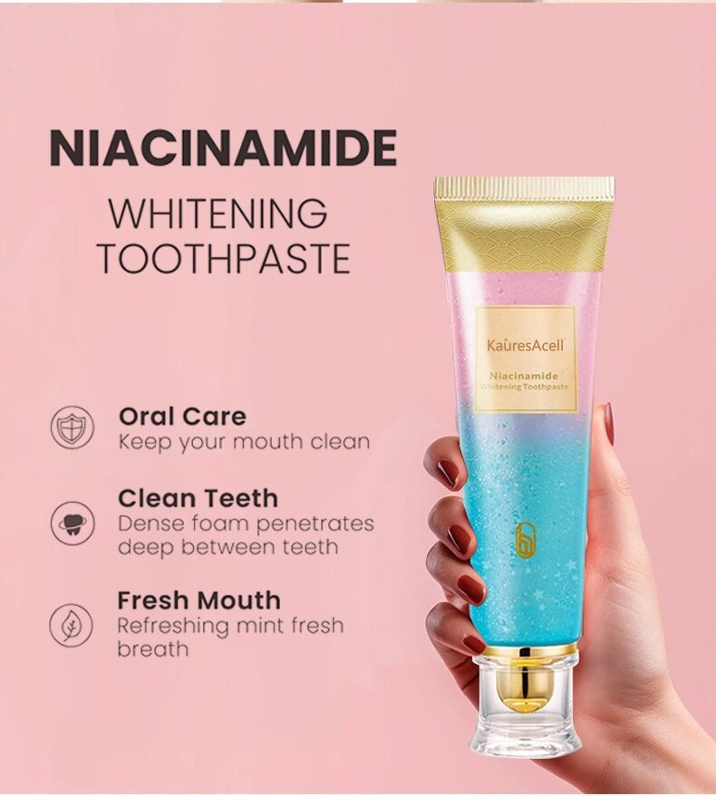 Niacinamide whitening toothpaste